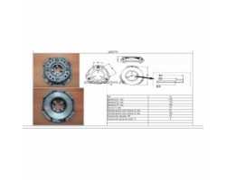 Корзина сцепления 3EB1021610J Komatsu